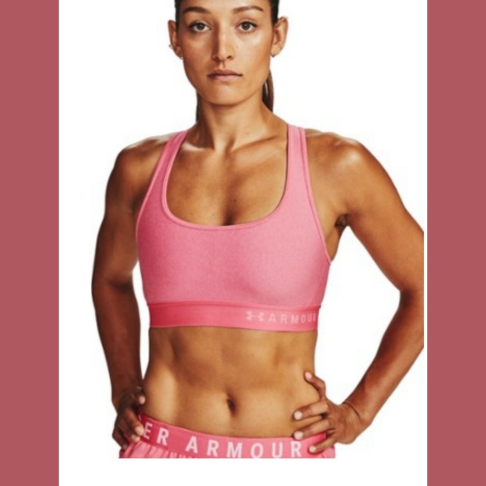 Pink Uder Armour Sports Bra